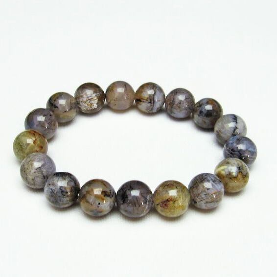 ルチルインアゲート ブレスレット 12mm [M便 1/10] 111-11176