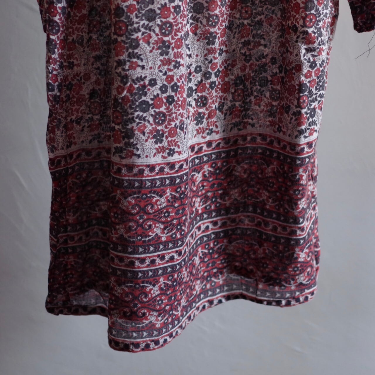 最終決算 Santa Monica インド綿 ワンピース ドレス ビンテージvintage Used ロングワンピース マキシワンピース Morrismonument Com