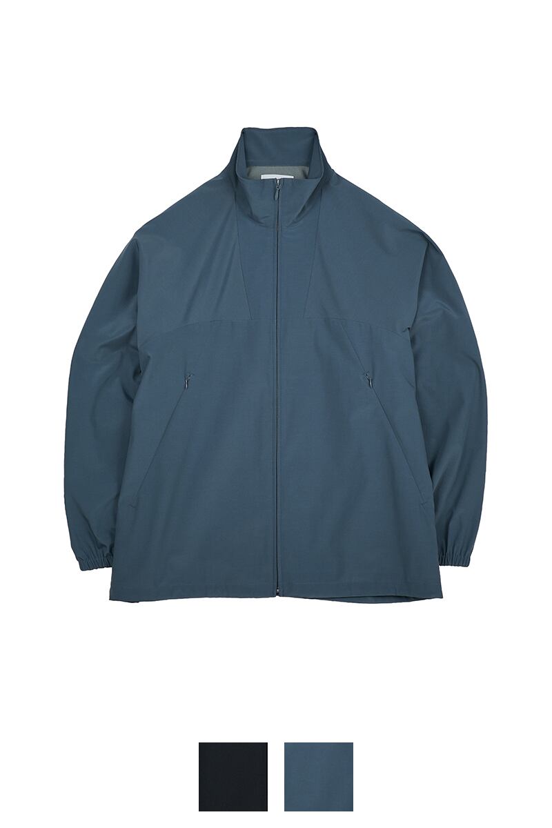 Graphpaper(グラフペーパー) Semi-Dull Poplin Stand Collar Blouson