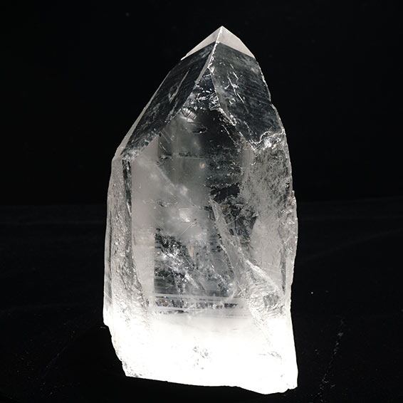 レムリアンシード 水晶 原石 ブラジル ミナスジェライス州 コリント産 証明書付属 特大 レムリアン水晶 一点物 281-127