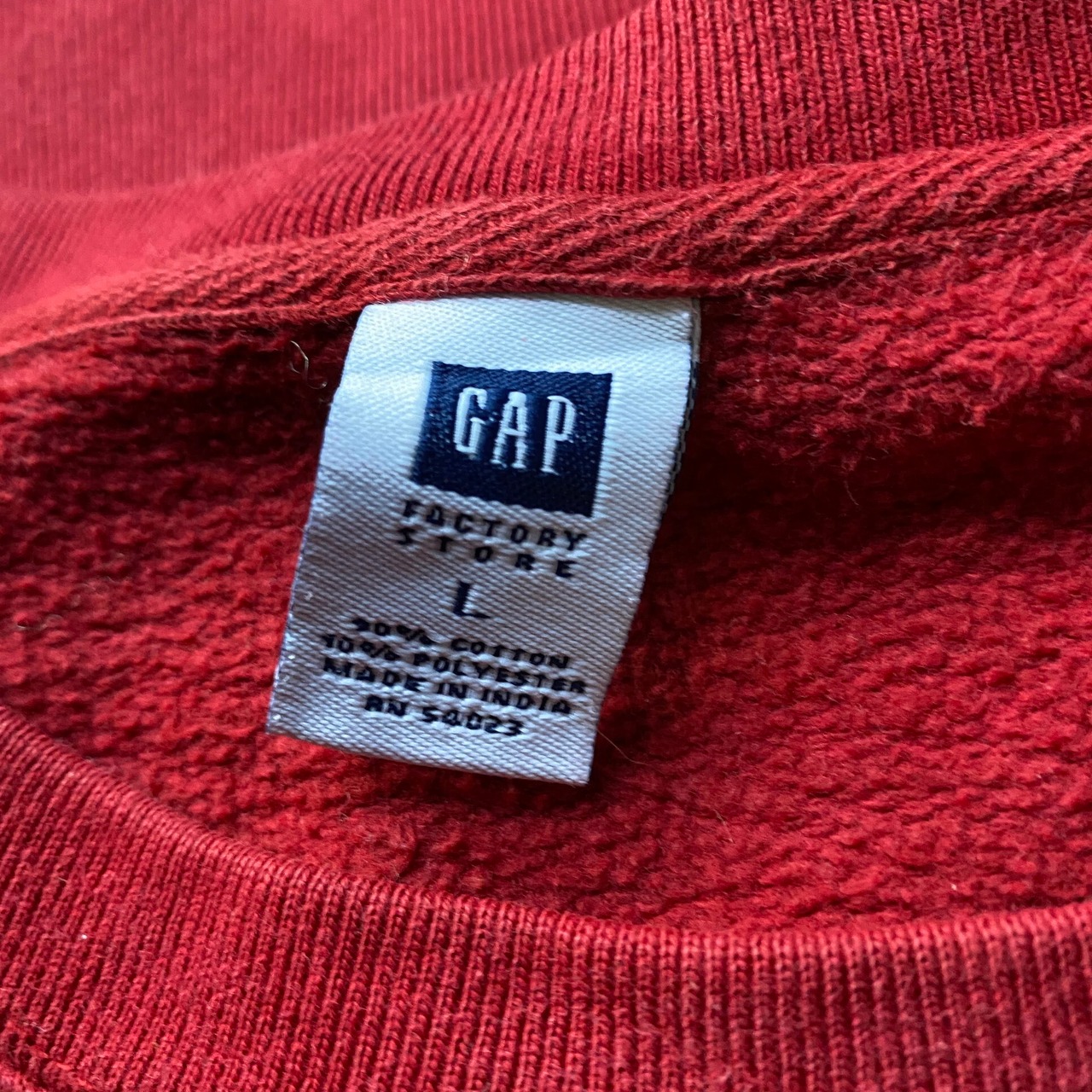 GAP ギャップ ロゴワッペン スウェット トレーナー メンズL 古着 