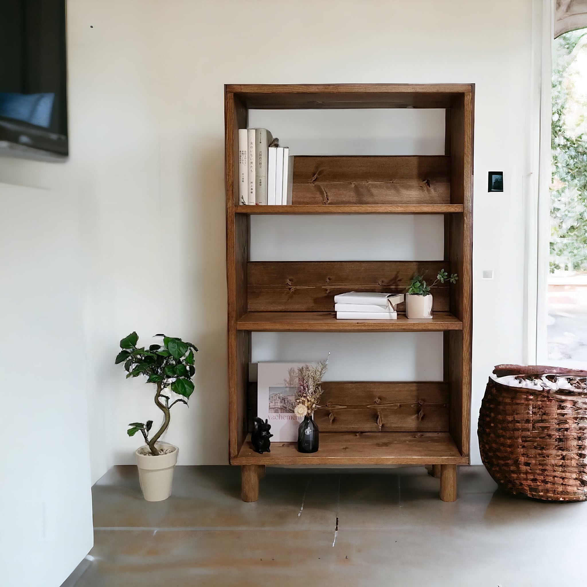 side wood board"walnut”