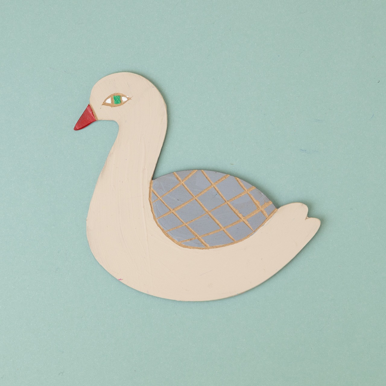 < あきやまりか > 木製パネル作品 - 23