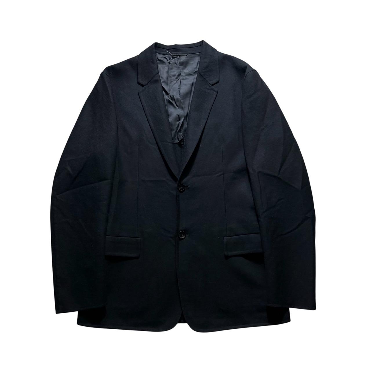 JIL SANDER black wool tailored jacket