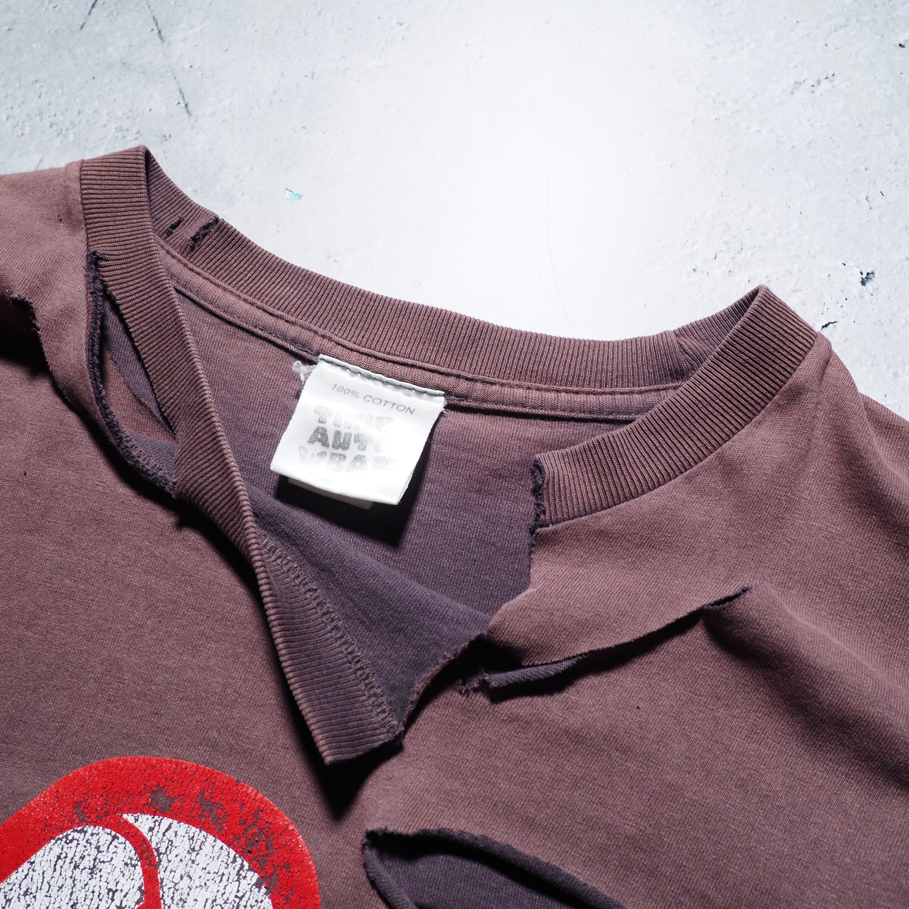 ” 循環 ” Boro Circulation fade printed Re:make SS Tee