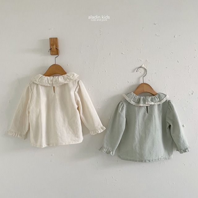 ［即納］aladin Lora frill blouse