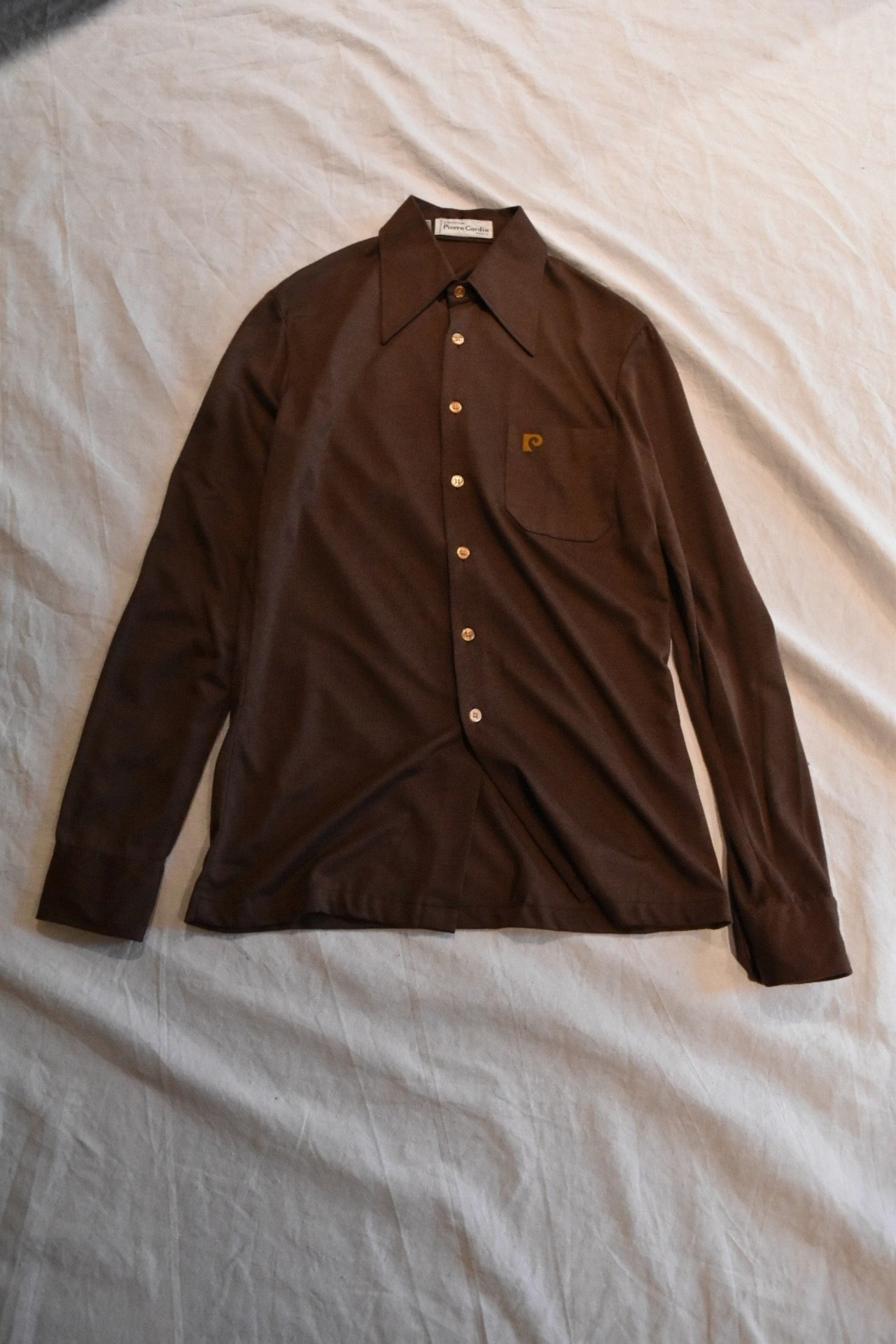 "Pierre cardin" 70s blown shirt