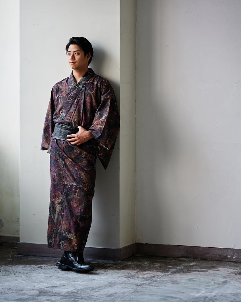 Men's 浴衣 木綿着物〈オーダー〉 | oriif.