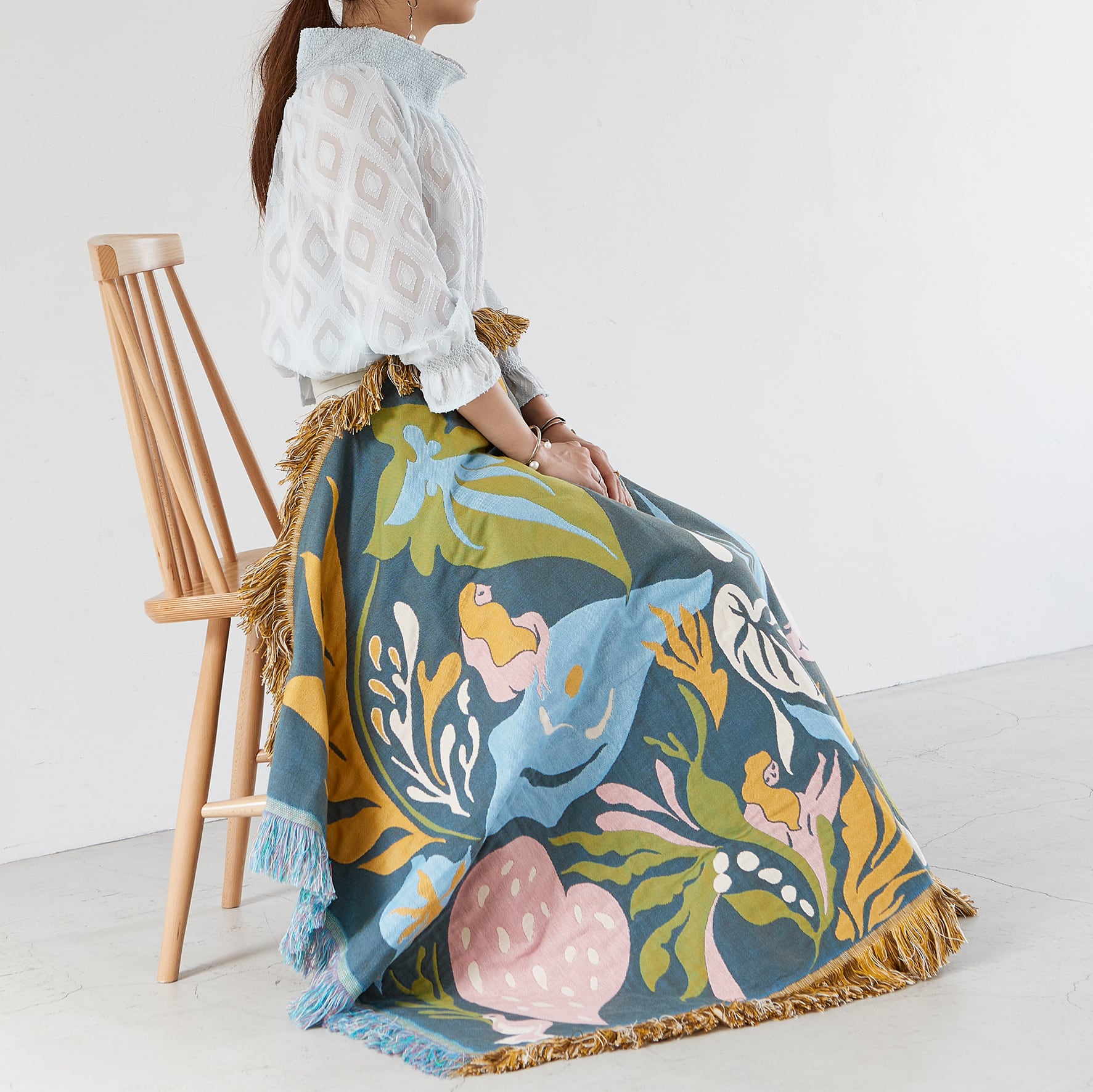 ハーフブランケット “シズカナイズミ” | Rough since 2016