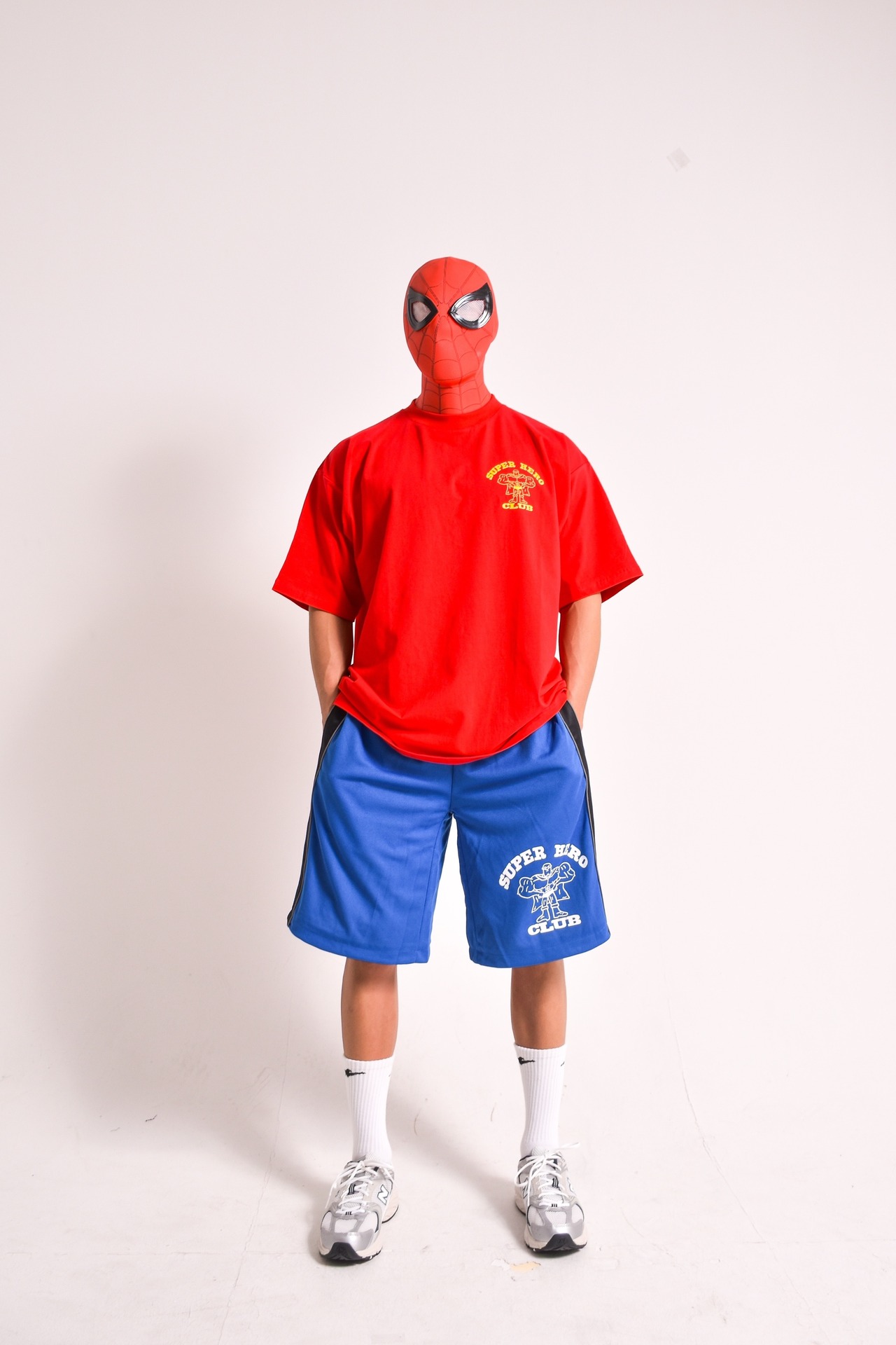 SHC ビッグジャージ ハーフ ブルー