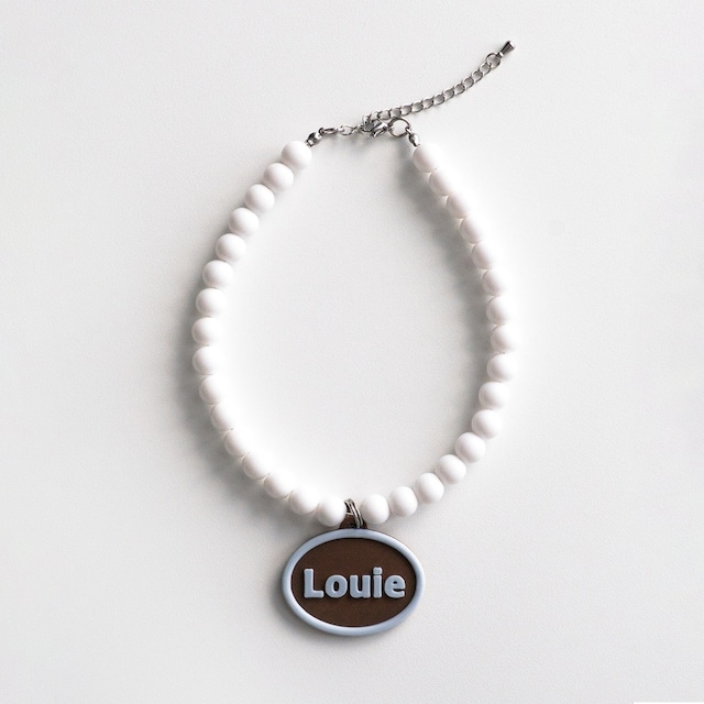 【予約】[ snugroo ] Name Necklace - ♡Oval Series／Sサイズ