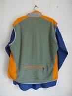 1990’s~ USA Patagonia Fleece Vest Mango × Olive／XL