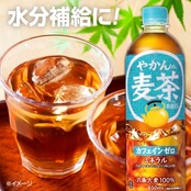 コカ・コーラ やかんの麦茶 from 爽健美茶 ラベルレス 650mlPET×24本