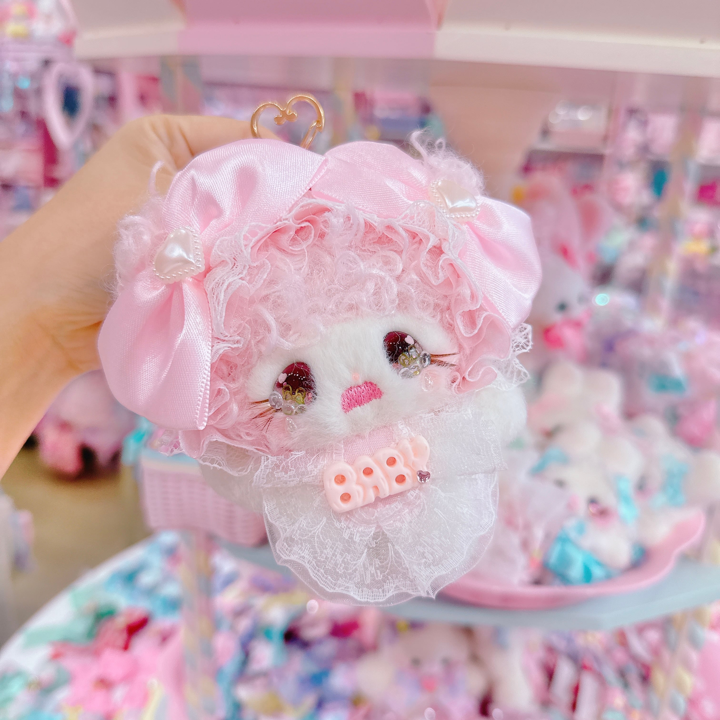 【C10】65-4泣き虫ぷりまるちゃんぬいぐるみ(キーホルダー付き)