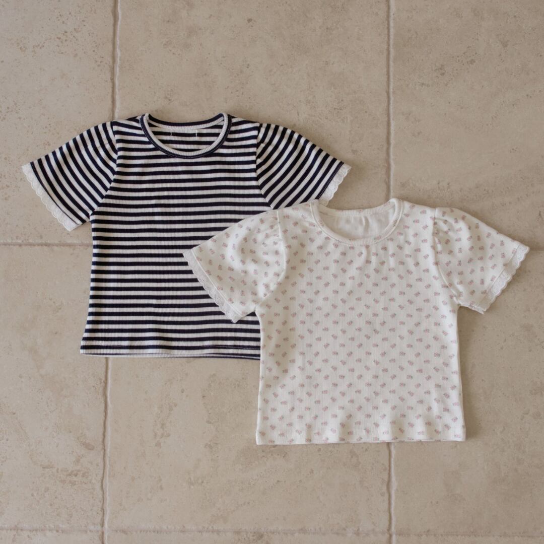 【予約】Heim Rib Tee/ momo ann