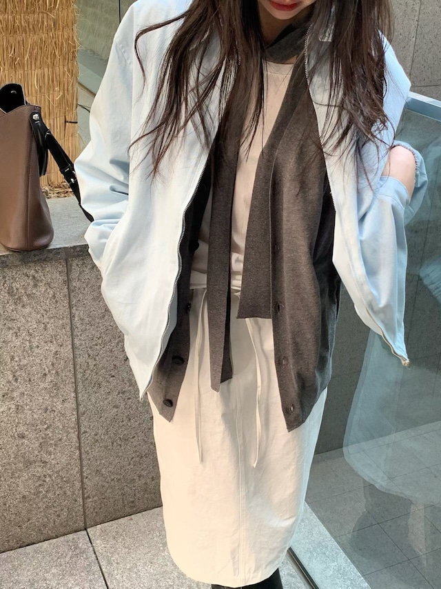 (予約) HAUS / Bonoa gaberdine blouson 2color