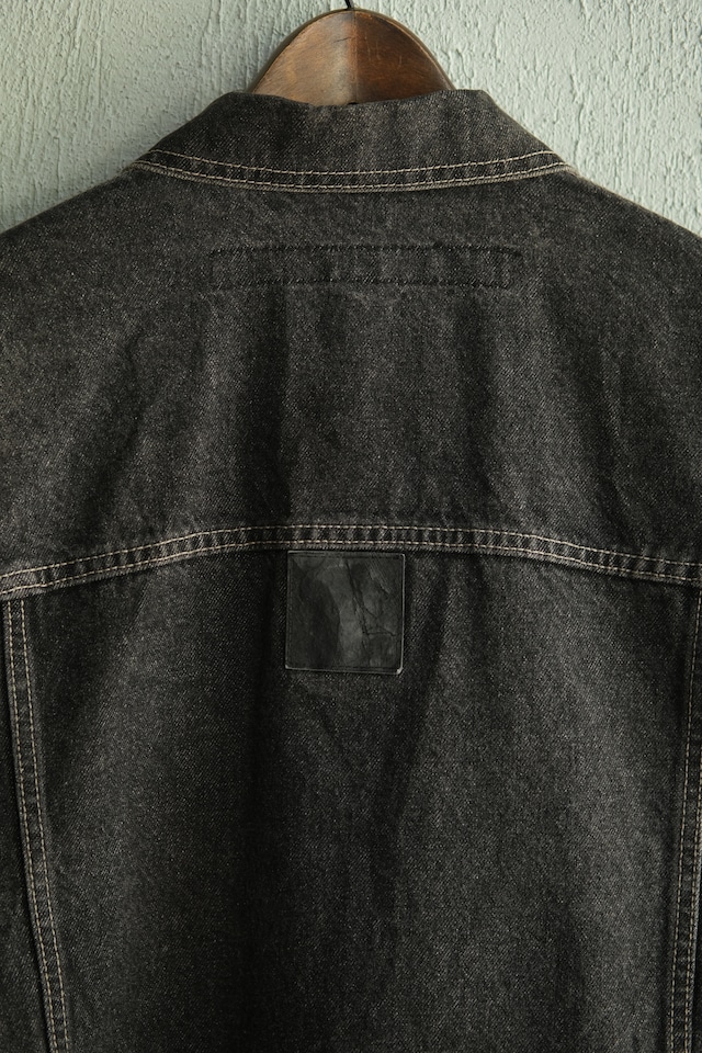 Utah/“MARITHE’ FRANCOIS GIRBAUD” Yarn-dyed denim jacket