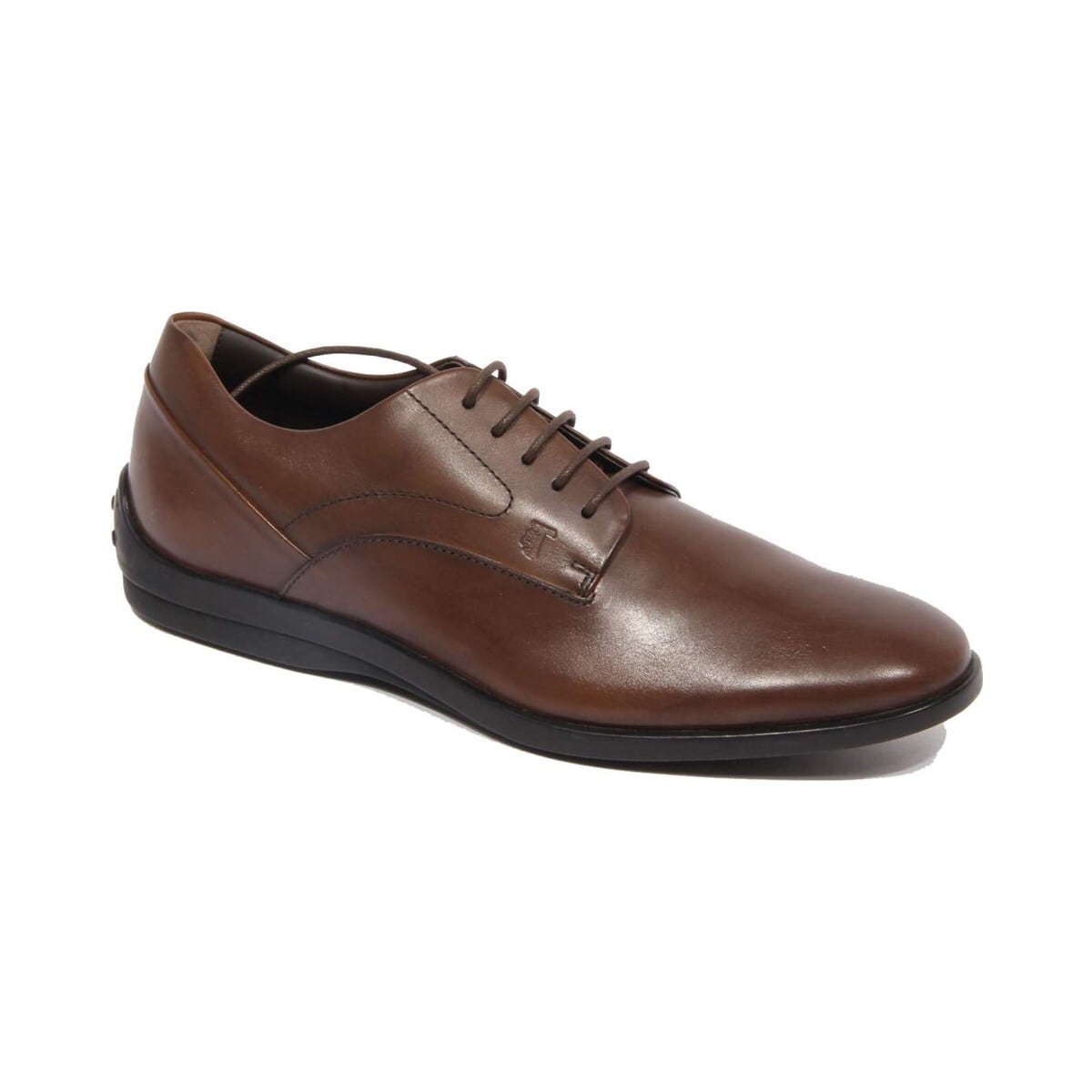 TOD'S トッズ メンズ レースアップシューズ レザー ブラウン