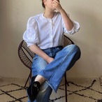 Austrian Linen Crochet Sleeve Blouse