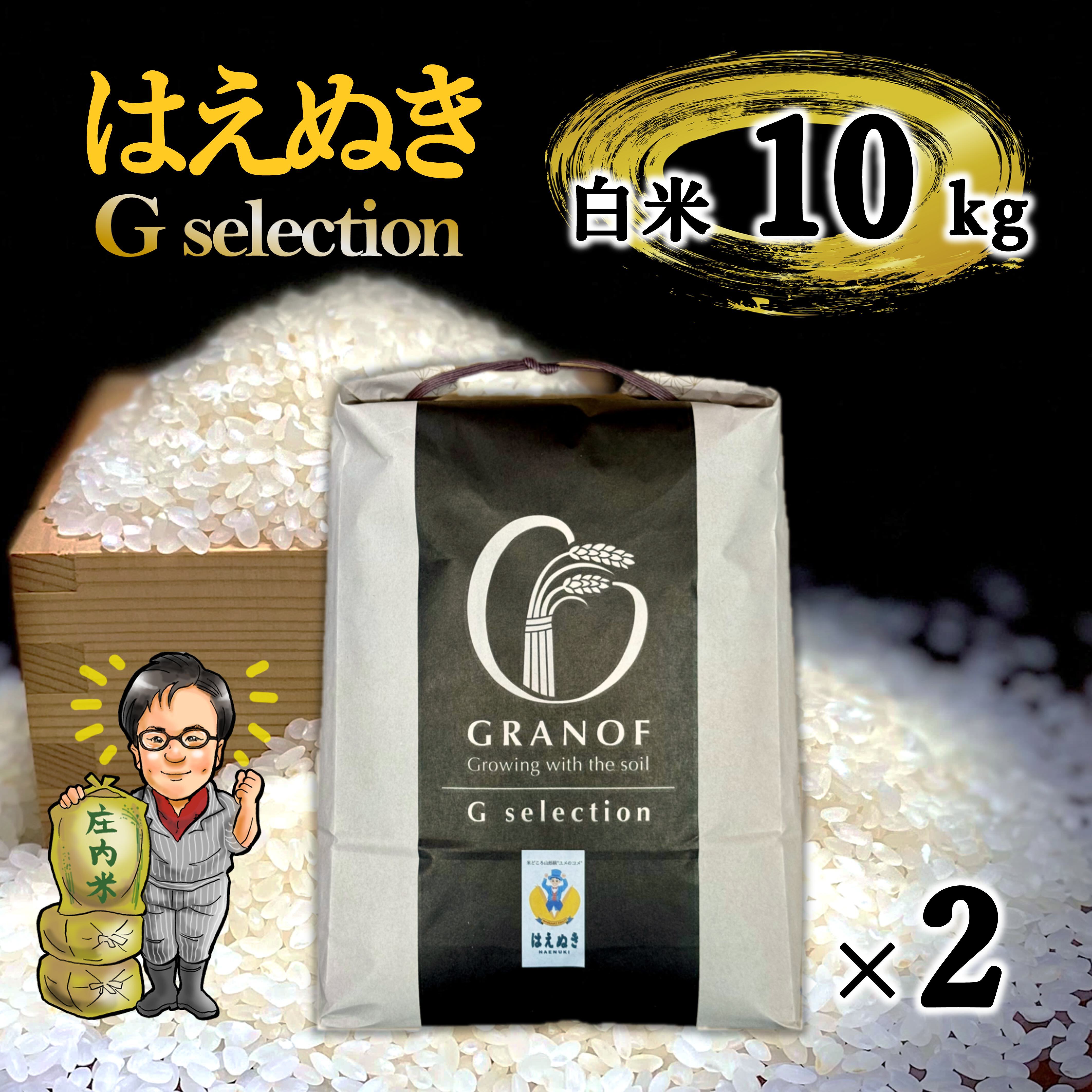 新米予約9/25以降順次発送】山形県庄内産 つや姫 白米20kg G