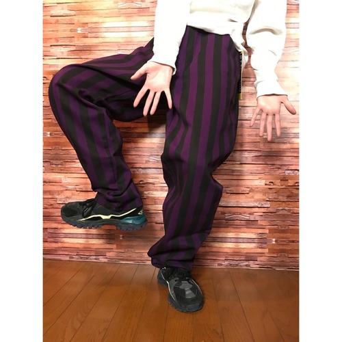 Dead Stock 90’s SLICK ストライプ パンツ