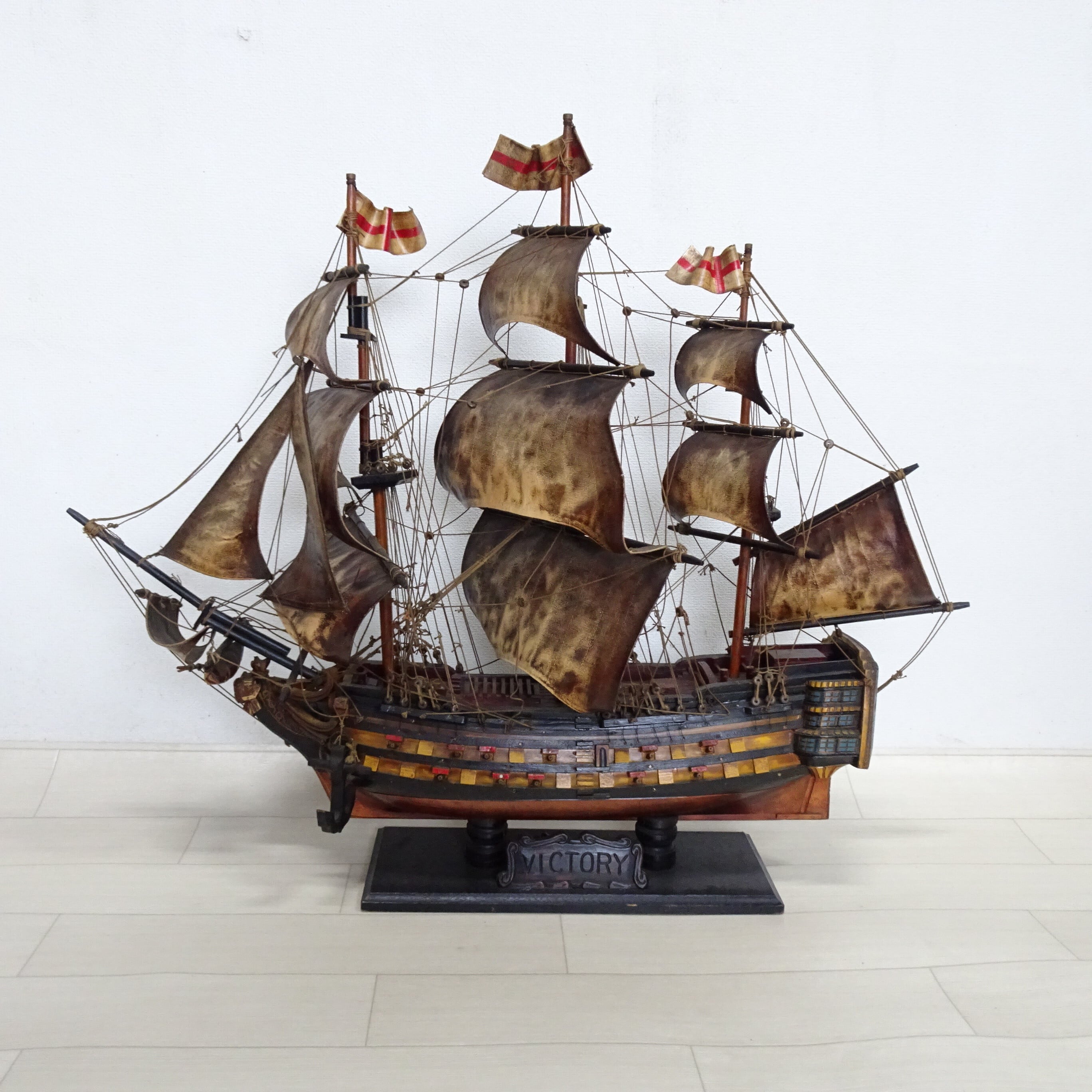 帆船の模型（小）【特価品】 | 純喫茶家具の村田商會