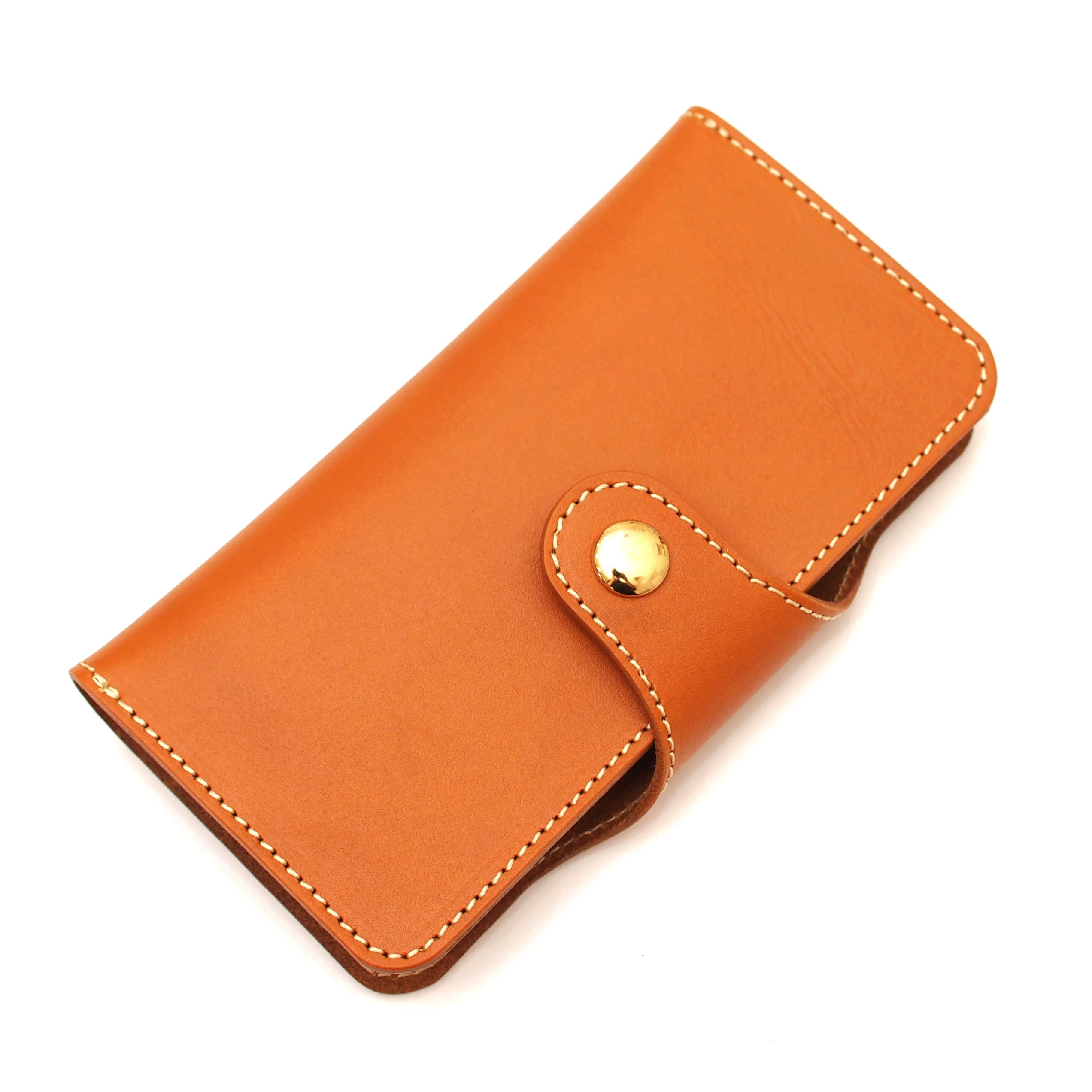 ほぼ全機種製作 ロールキャベツスマホケース【姫路レザーキャメル牛革