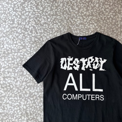 UNDERCOVER / 10’s DESTROY ALL COMPUTERS size 3