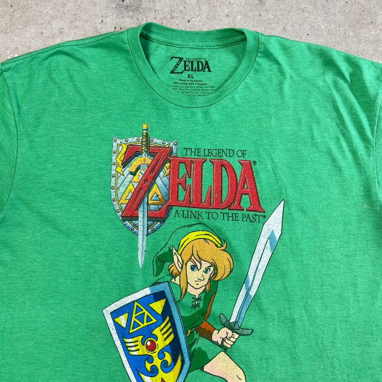 ゼルダの伝説 神々のトライフォース ゲーム キャラクター プリント T 