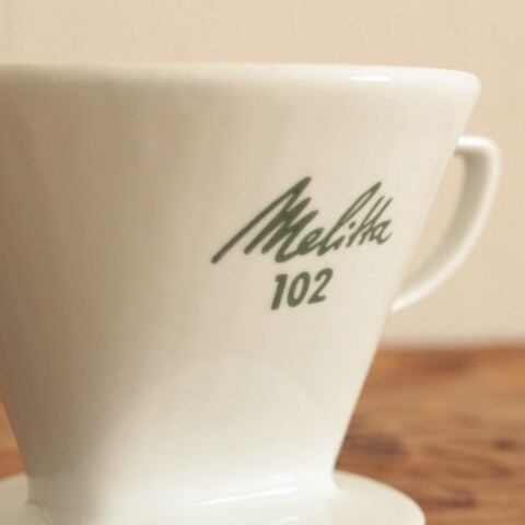 12ヴィンテージ メリタ陶器の3つ穴コーヒードリッパー102 | .usagi