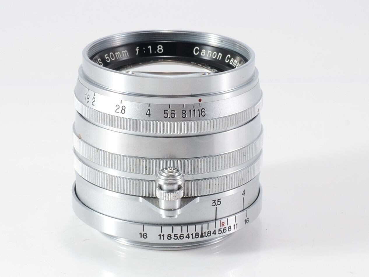 Canon 50mm F1.8 L39 整備済 キヤノン (60497) | サンライズカメラ