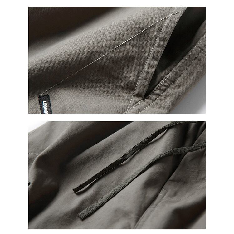 ★RETRO LOOSE WASHED TAPERED PANTS　　24259