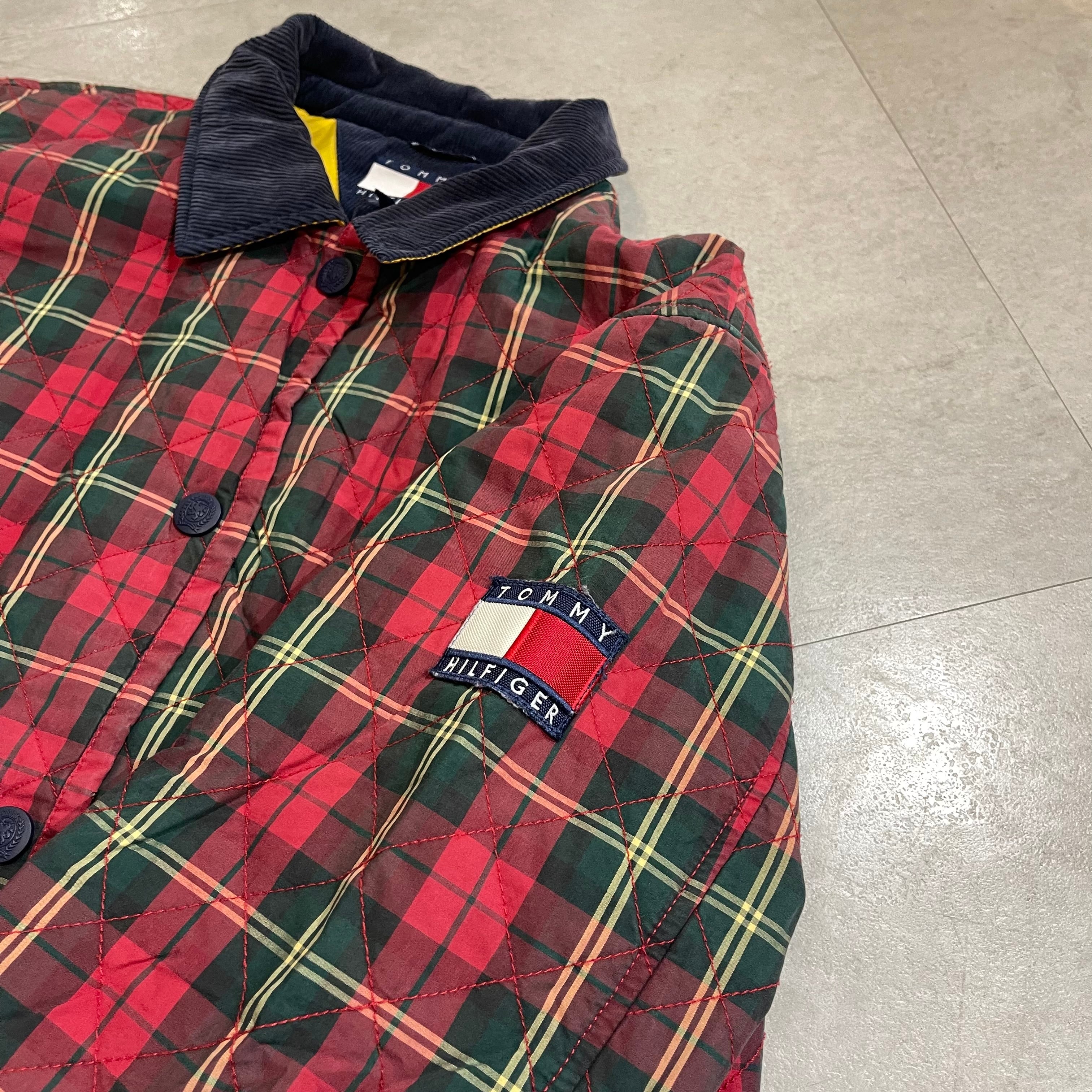 国連安保理が 90s Tommy Hilfiger キルティング 古着 2way