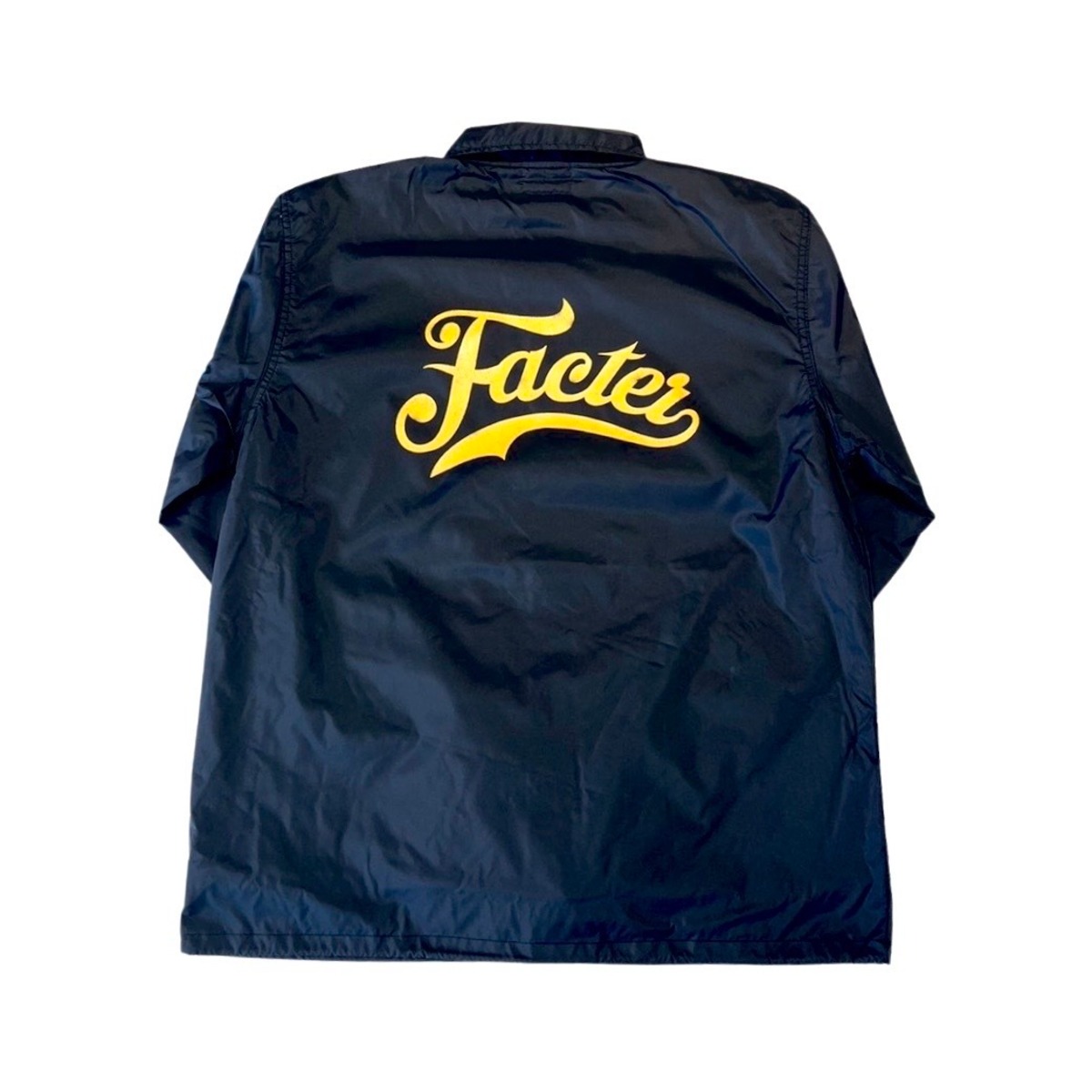 Facter 【FACTER】 コーチジャケット -BLACK- | TAPED ONLINE