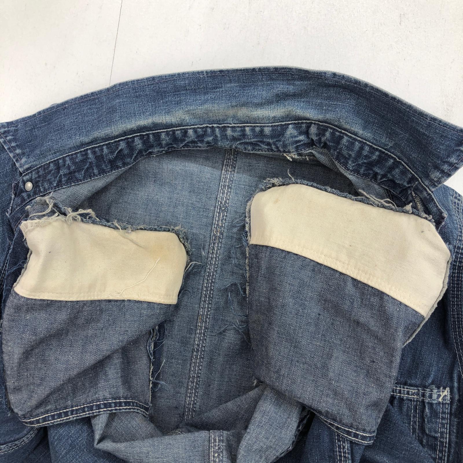 UNKNOWN 50年代あたり SANFORIZED デニムカバーオール ワーク