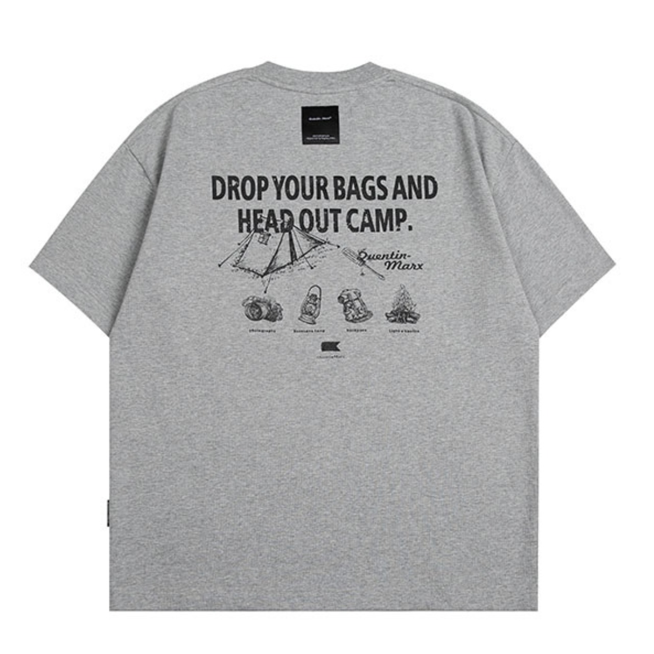 Outdoor graphic oversized t-shirt 0574 - 11