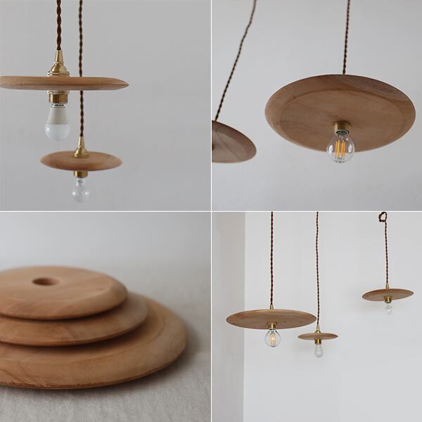 最終SALE Lサイズ マホガニー 木製パーツのみ 天然木ペンダント