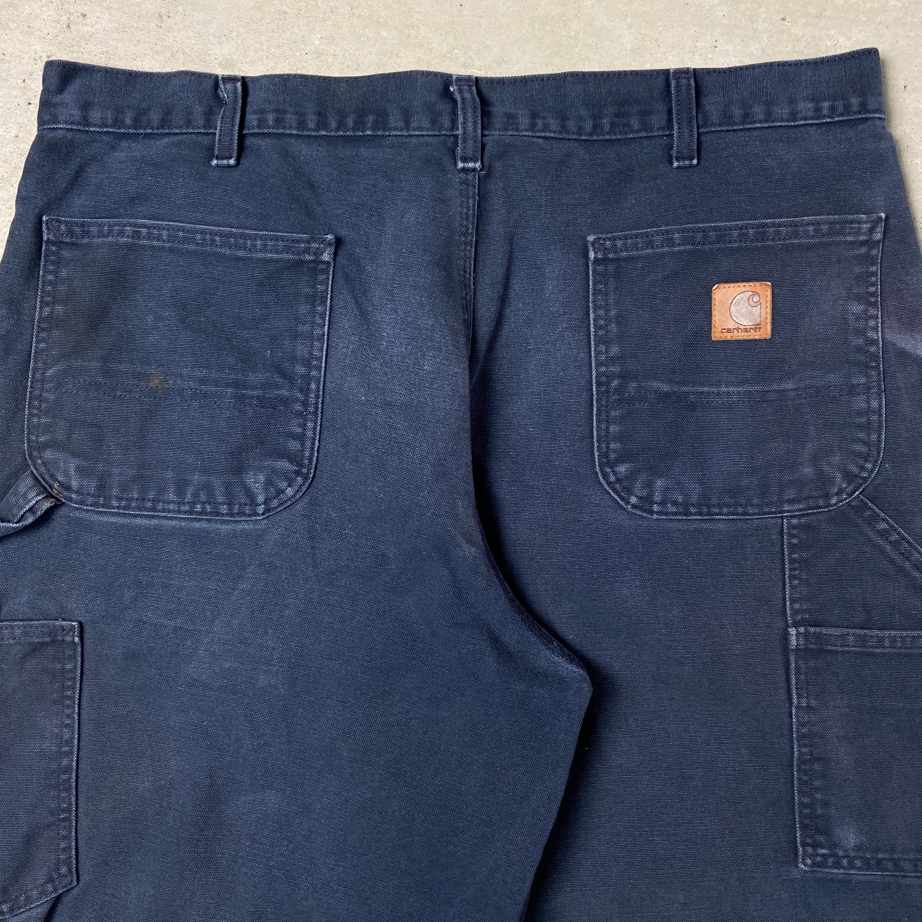 カーハート carhartt ダック ネイビー パンツ  W32 21