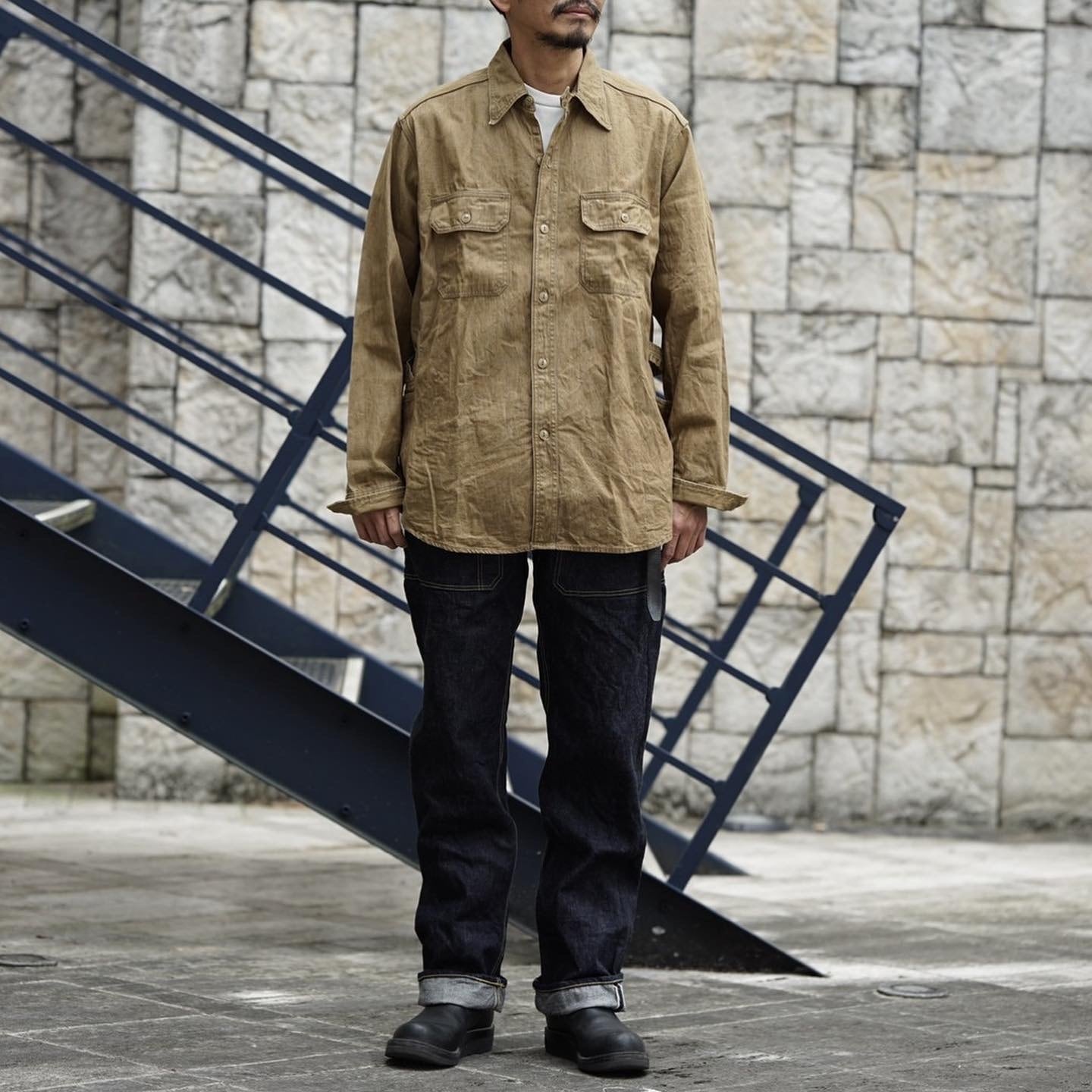 SASSAFRAS ササフラス　Gardener Shirt