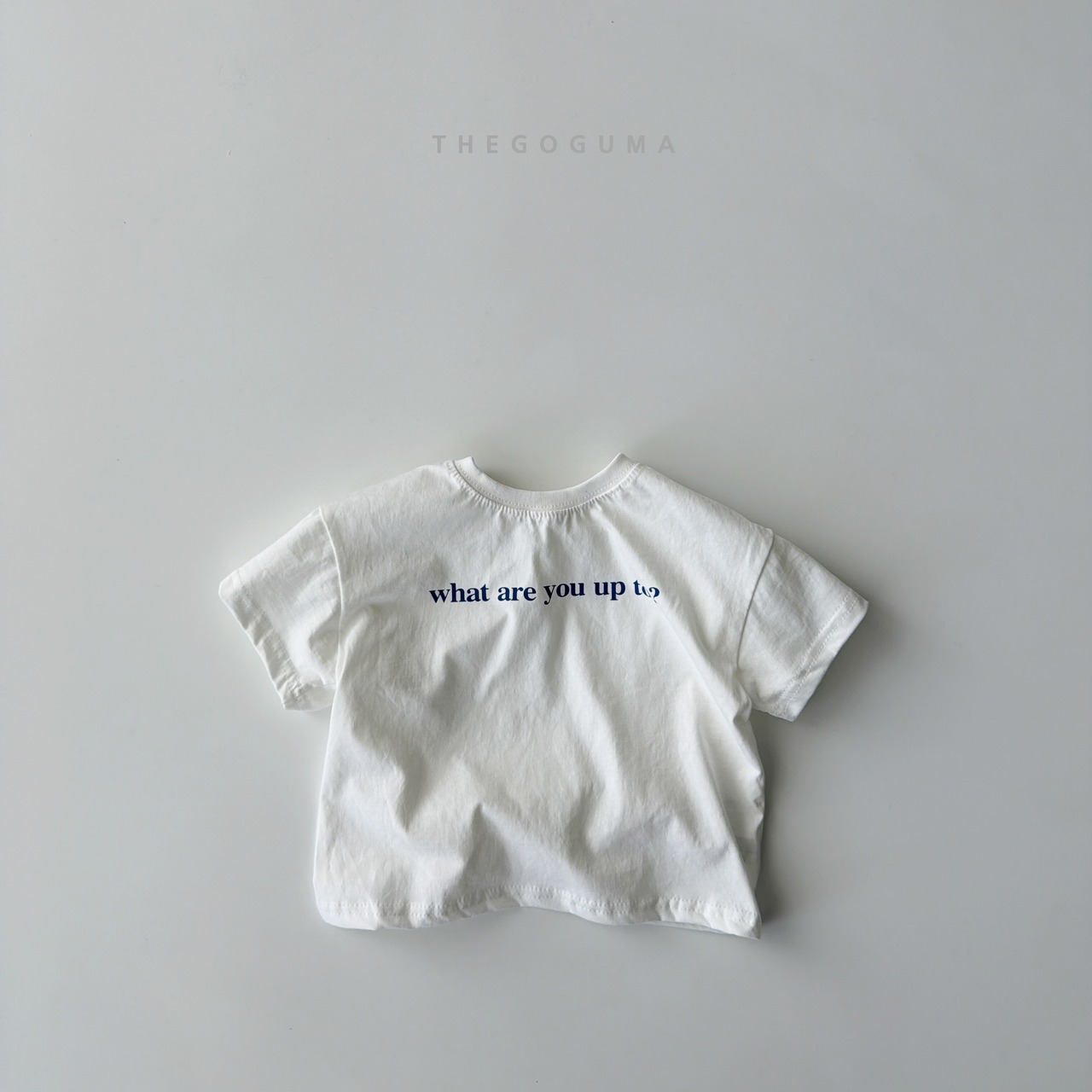 【即納】THE GOGUMA 26/SM What are you Tシャツ｜夏服｜韓国子供服