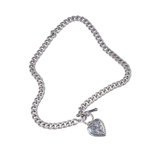 [mood low] Vintage Heart necklace 正規品 韓国 ブランド  (nb) bz20061901