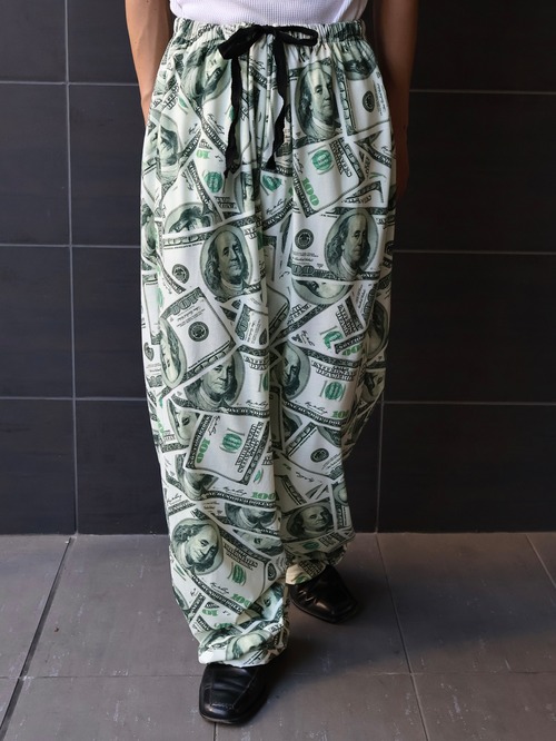 all-over pattern easy pants