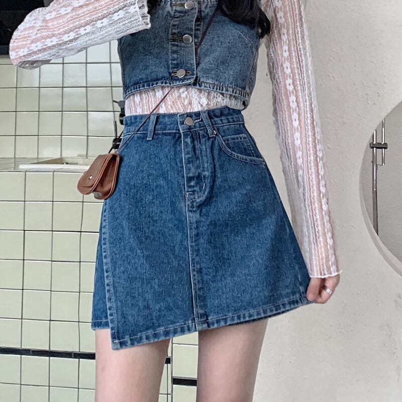 ウェストスカート サマーAライン 夏物 クレセントシティ18149662