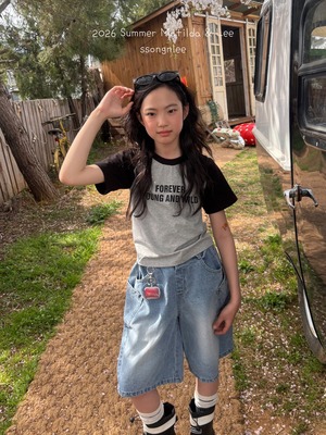 [Matilda&Lee] Pocket Denim Shorts (15/17/19) / [마틸다앤리] 포켓데님반바지 (15/17/19)