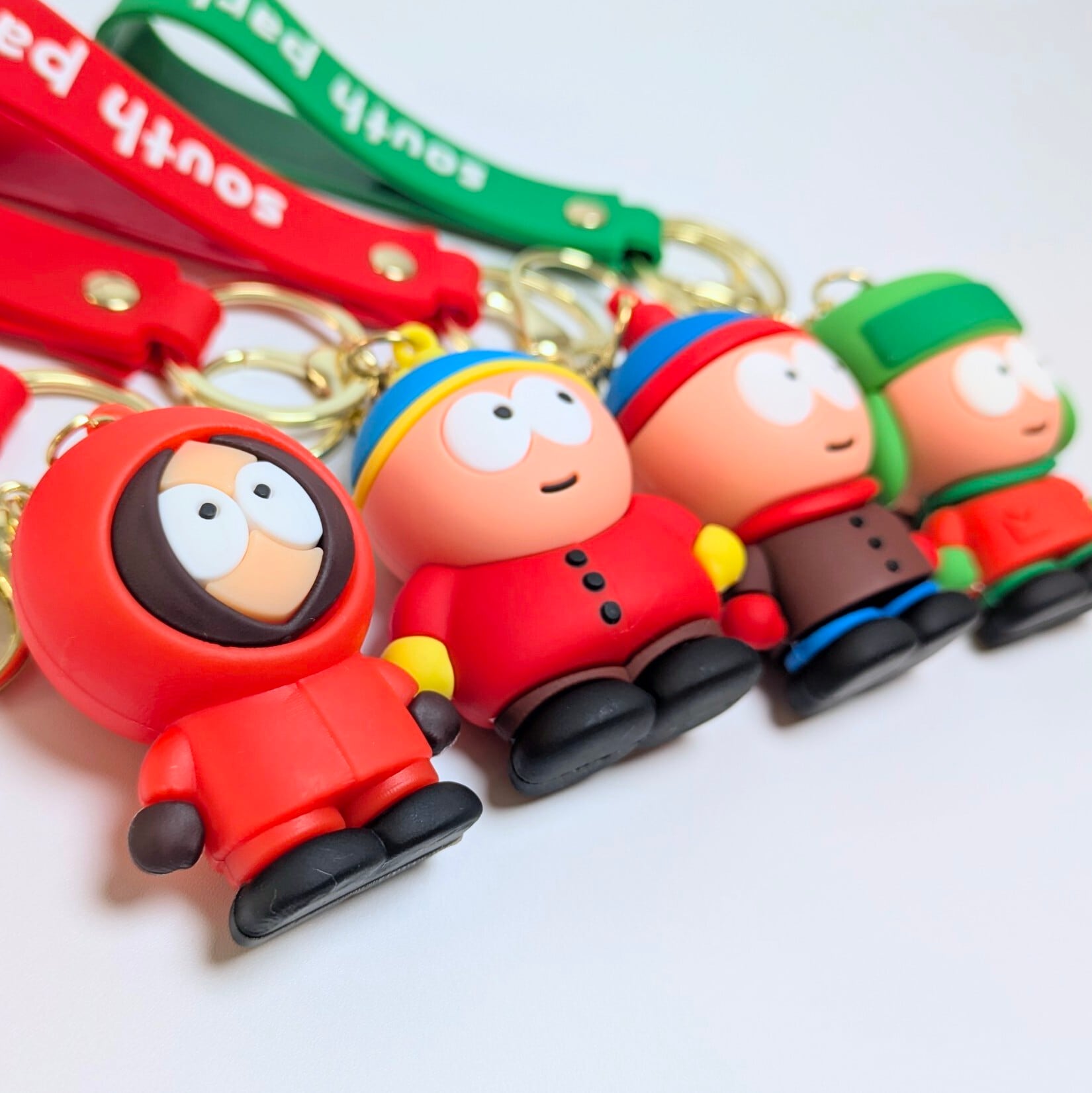 【 サウス・パーク  ( South Park )  】3D Rubber KeyHolder / 3Dラバーキーホルダー〚アメリカン雑貨 アメトイ〛