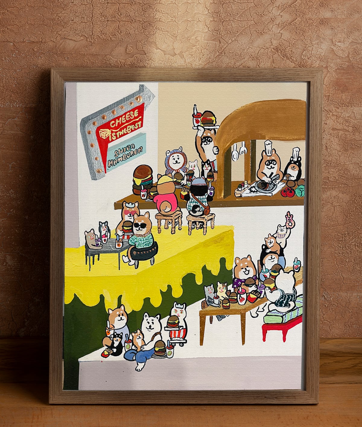 原画：6号】 cheese is the best | Yoshie Moriuchi