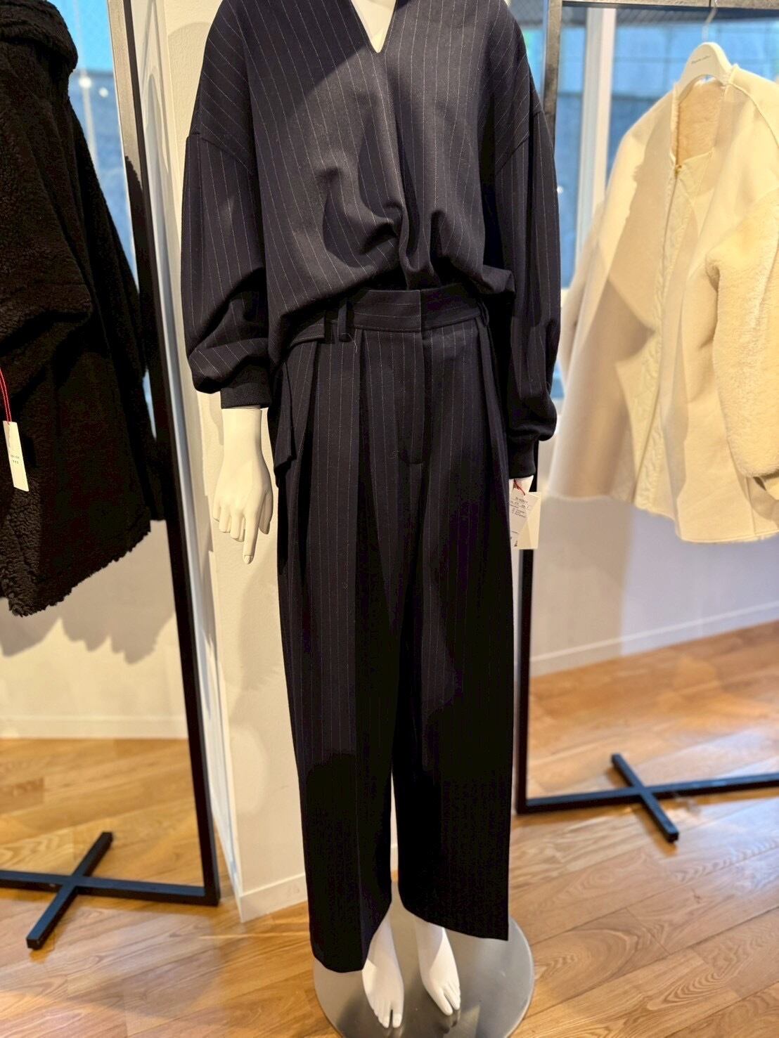 80256511 ソフト起毛ストレッチパンツ