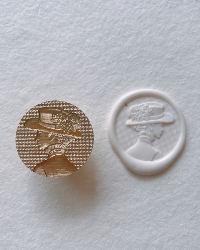 Wax Stamp -Classic Cameo ／スタンプヘッド