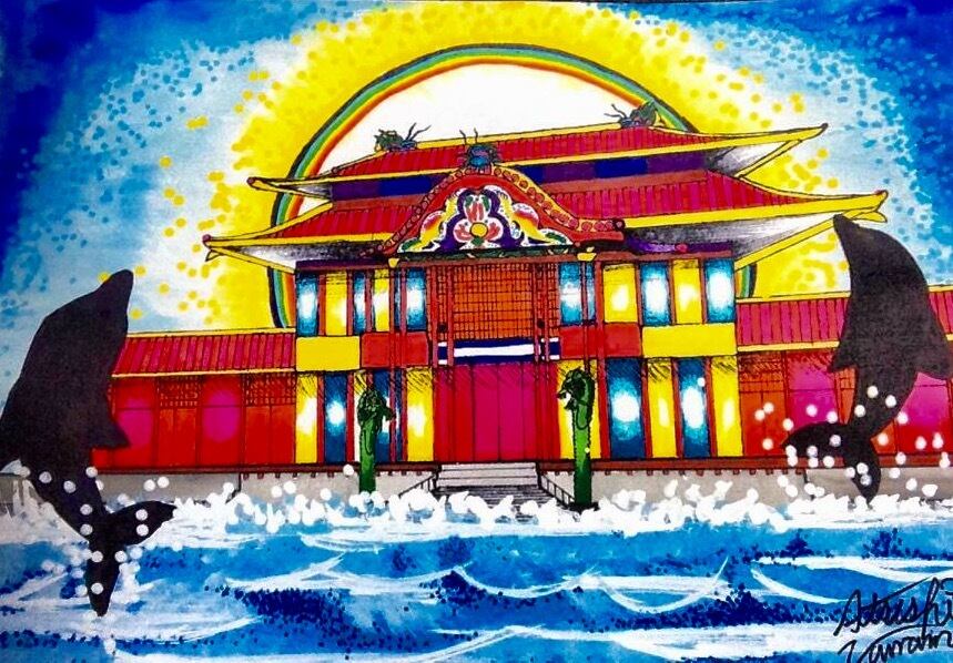 人気ブランドの新作 首里城プリントアウト カラープリント 写真一般 Iowatribeofkansasandnebraska Com