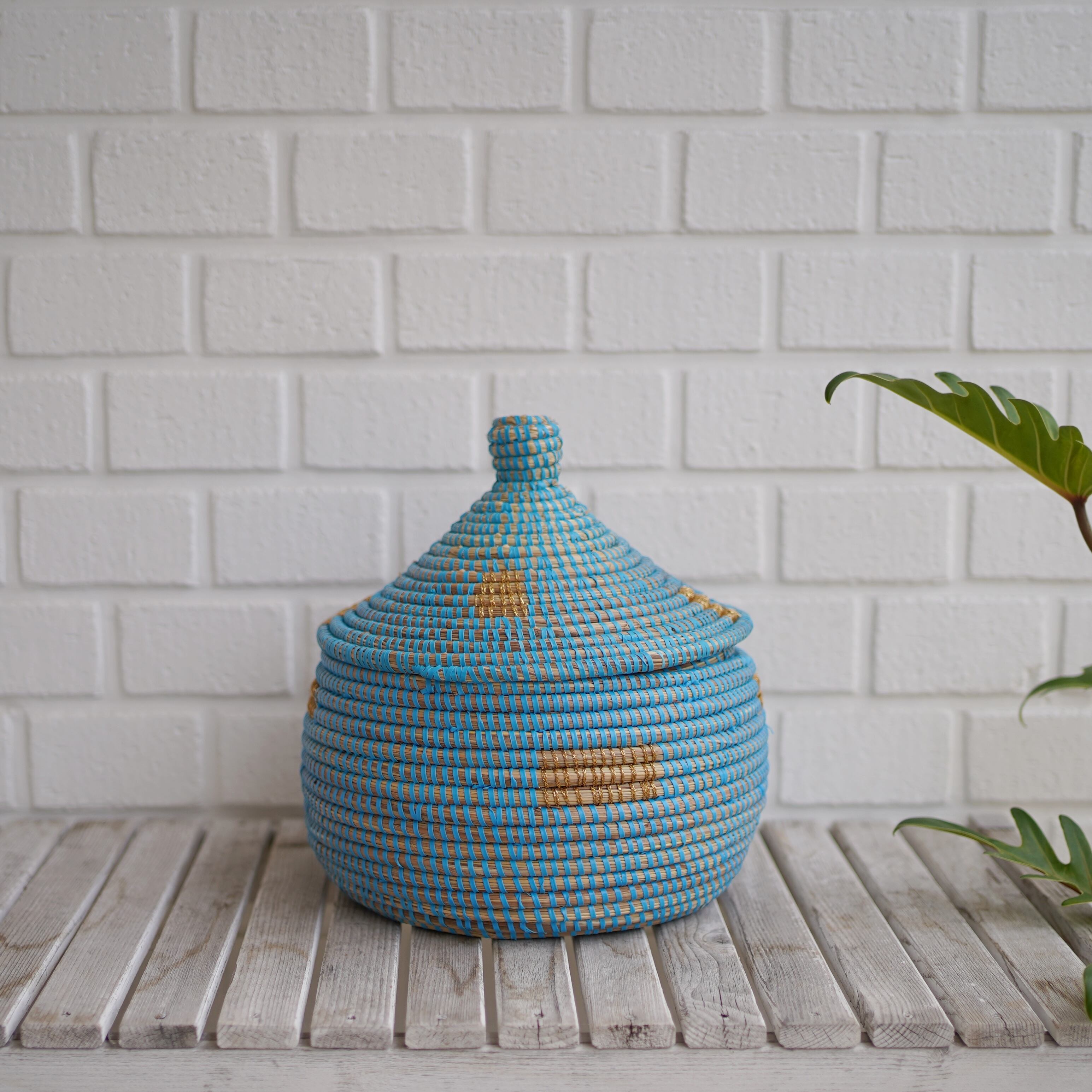 セネガルインテリアバスケット